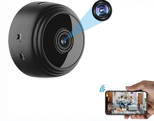 Mini Câmera WiFi Espiã A9 HD 1080p com Visão Noturna